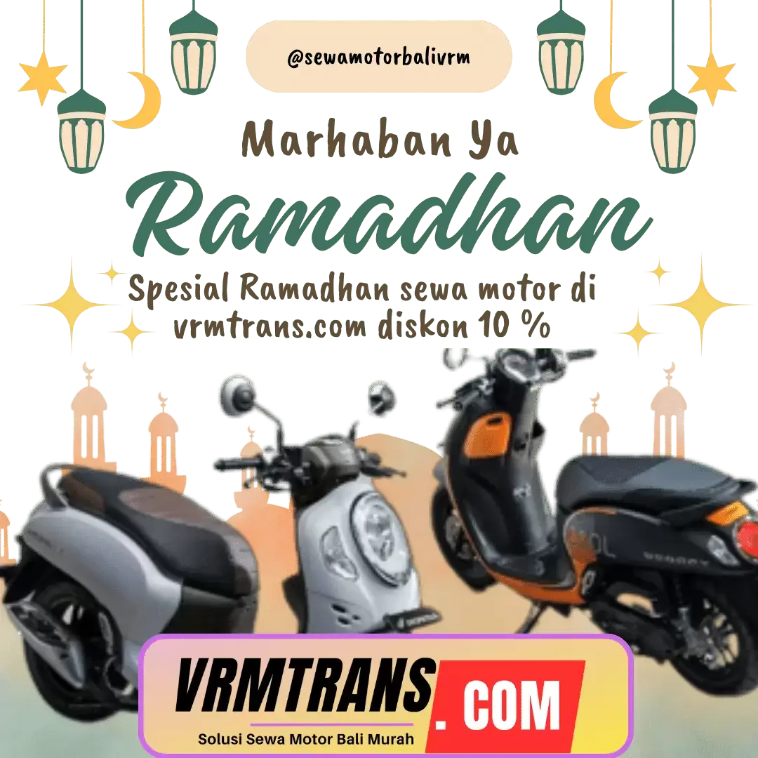 Sewa motor bali spesial diskon ramadhan