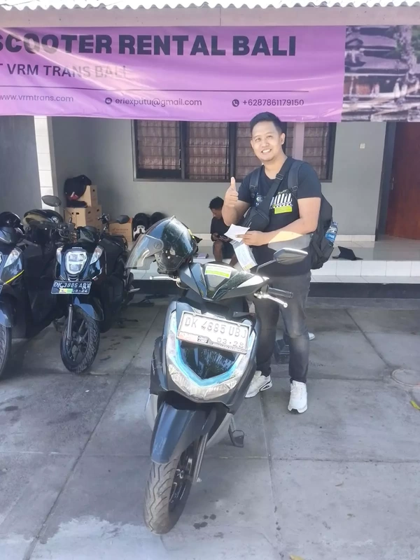 scooter rental in Kuta bali